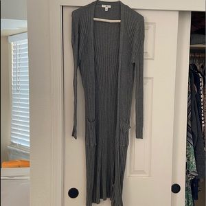 BP stretchy long cardigan. Size small